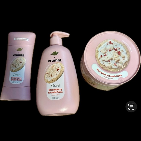 crumbl Dove デオドラント　セット crumbl Dove デオドラント セット Dove Crumbl Strawberry Crumble